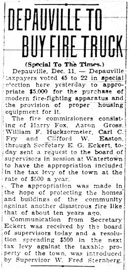 News Item - WDT - 1931