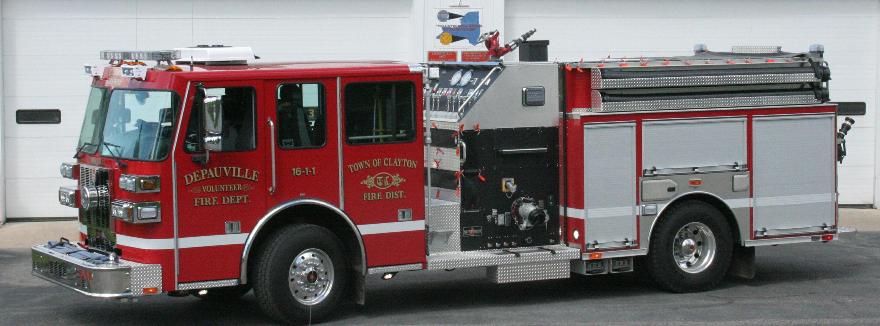 Depauville VFD - 87 Years of Service